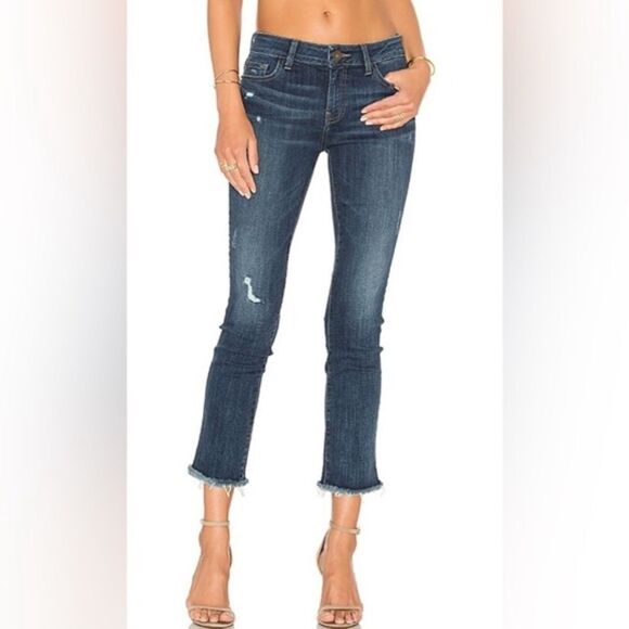 DL1961 Mara Instasculpt Straight Ankle Jeans in Ravine - Picture 1 of 8